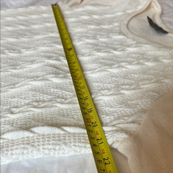 Sunday in Brooklyn for Anthropologie Lace Hem Sweater - Picture 8 of 11